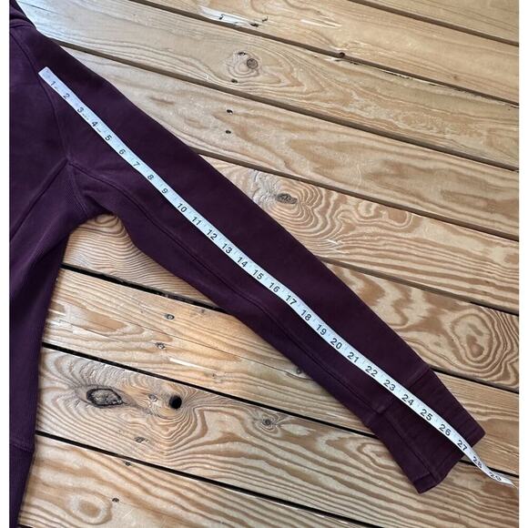 Lululemon Full Zip Radiant Jacket Size 8 Women’s Purple Plum - Picture 9 of 9